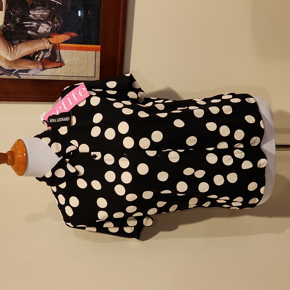 Nina Leonard dress shirt